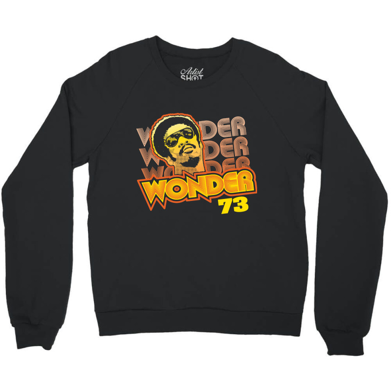 Stevie Wonder 73, Stevie Wonder, 73, Stevie Wonder Vintage, Stevie Won Crewneck Sweatshirt | Artistshot