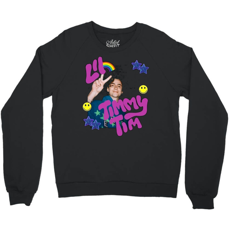 Lil Timmy Tim, Timothee Chalamet, Lil Timmy Tim Art, Lil Timmy Tim Vin Crewneck Sweatshirt | Artistshot