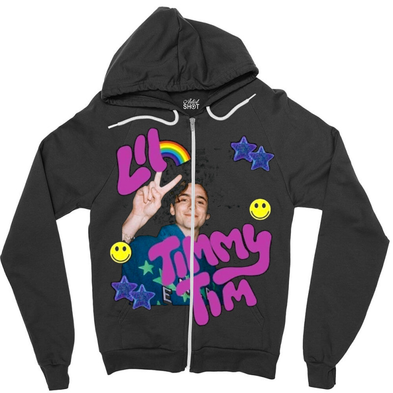 Lil Timmy Tim, Timothee Chalamet, Lil Timmy Tim Art, Lil Timmy Tim Vin Zipper Hoodie | Artistshot