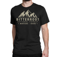 Bitterroot National Forest Montana Idaho Pullover Classic T-shirt | Artistshot