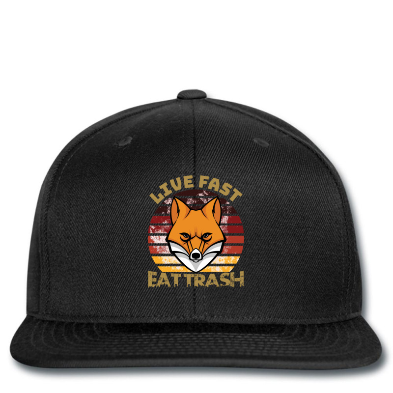 Live Fast Eat Trash Possum Printed hat by Kuwannin528 | Artistshot