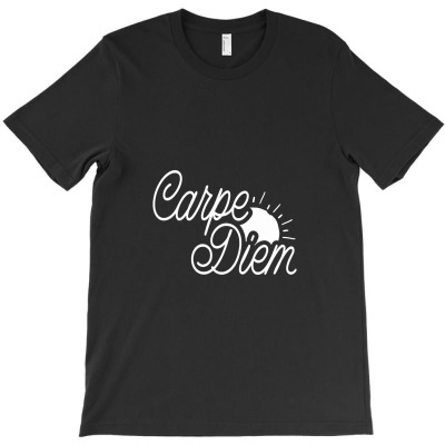 Carpe Diem T-shirt Designed By Sepedakaca