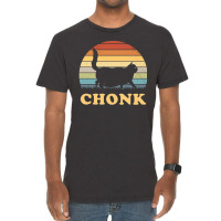 Chonk Cat Black Cat Pet Owner Lover, Chonk Cat Black Cat Pet Owner Lov Vintage T-shirt | Artistshot