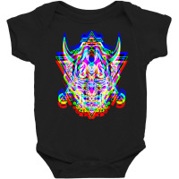 Samurai Mask Anime Demon Bushido Warrior Aesthetic Japanese T Shirt Baby Bodysuit | Artistshot