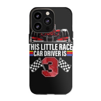 Kids 3 Year Old Race Car Birthday Formula 3rd Racing Party Gift Iphone 13 Pro Case | Artistshot