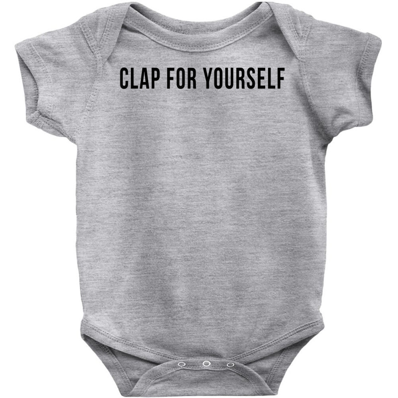 Single Empowered Fitness Love Clap Feminist Sorority Cute T Shirt Baby Bodysuit | Artistshot