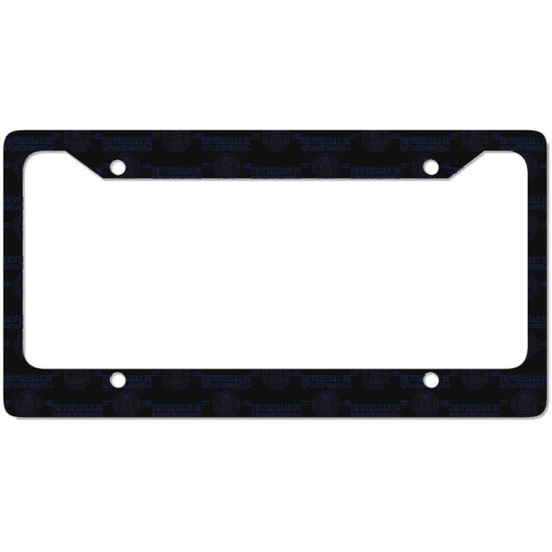 The University Of Santiago De Compostela License Plate Frame | Artistshot