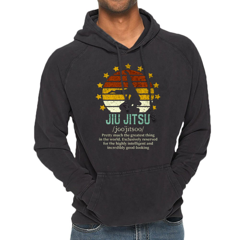 Funny Jiu Jitsu Definition, Jiu Jitsu Definition, Jiu Jitsu, Definitio Vintage Hoodie | Artistshot