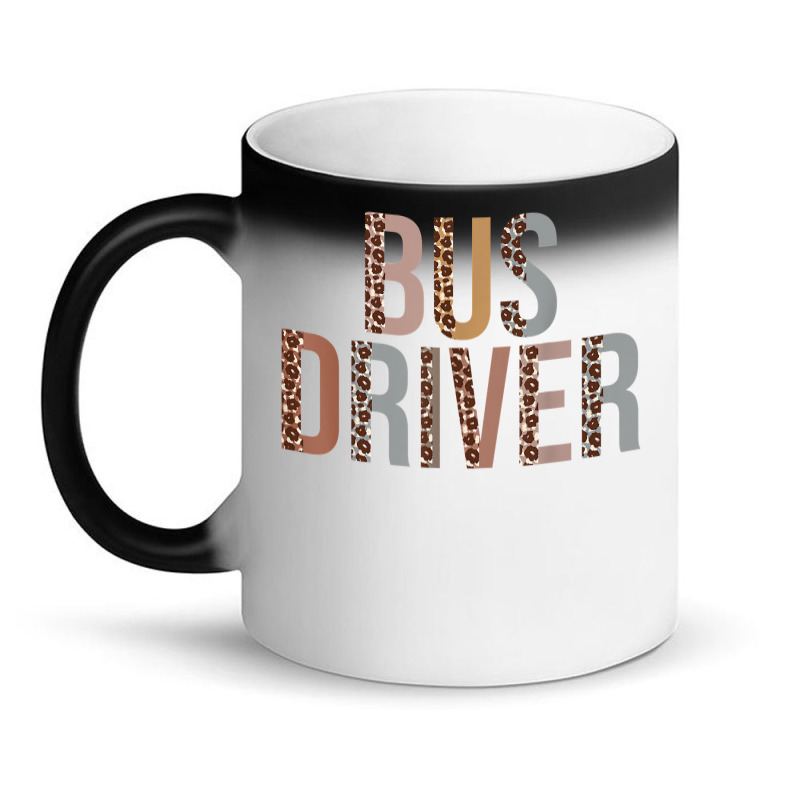 Leopard Bus Driver Supplies Funny Back To School Magic Mug | Artistshot