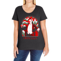 Psychedelic Dracula Ladies Curvy T-shirt | Artistshot