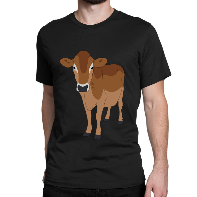 Jersey Cow Long Classic T-shirt | Artistshot