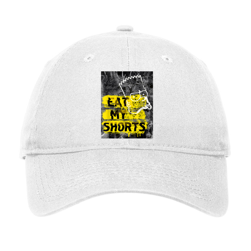 The Simpsons Bart Simpson Eat My Shorts Graffiti T Shirt Adjustable Cap by cm-arts | Artistshot