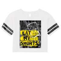 The Simpsons Bart Simpson Eat My Shorts Graffiti T Shirt Scorecard Crop Tee | Artistshot