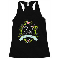 20th Wedding Anniversary Party Photo Racerback Tank | Artistshot