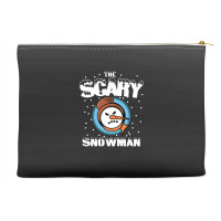 The Scary Snowman Accessory Pouches | Artistshot