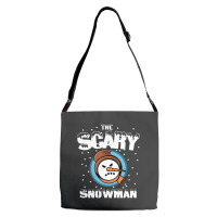 The Scary Snowman Adjustable Strap Totes | Artistshot