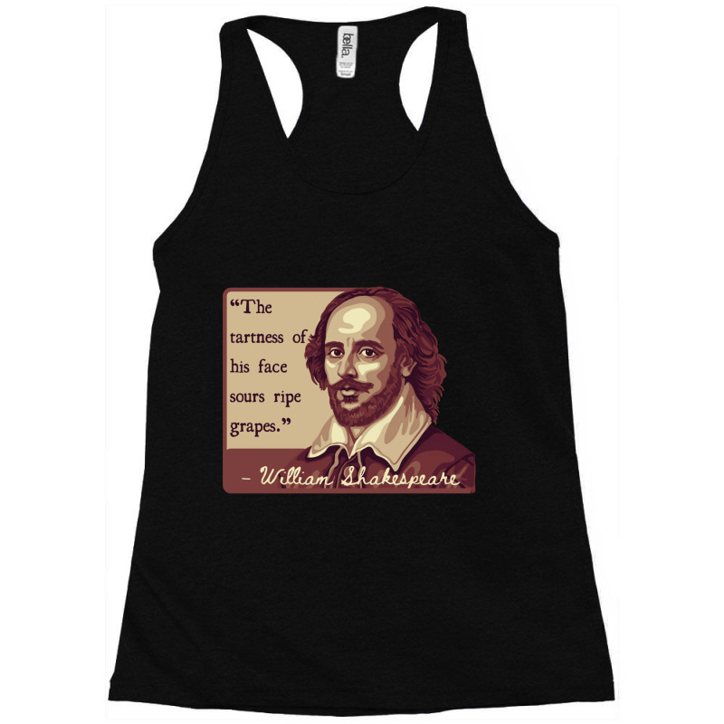 Shakespeare Insult Racerback Tank by cm-arts | Artistshot