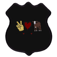 Peace Cows Shield Patch | Artistshot