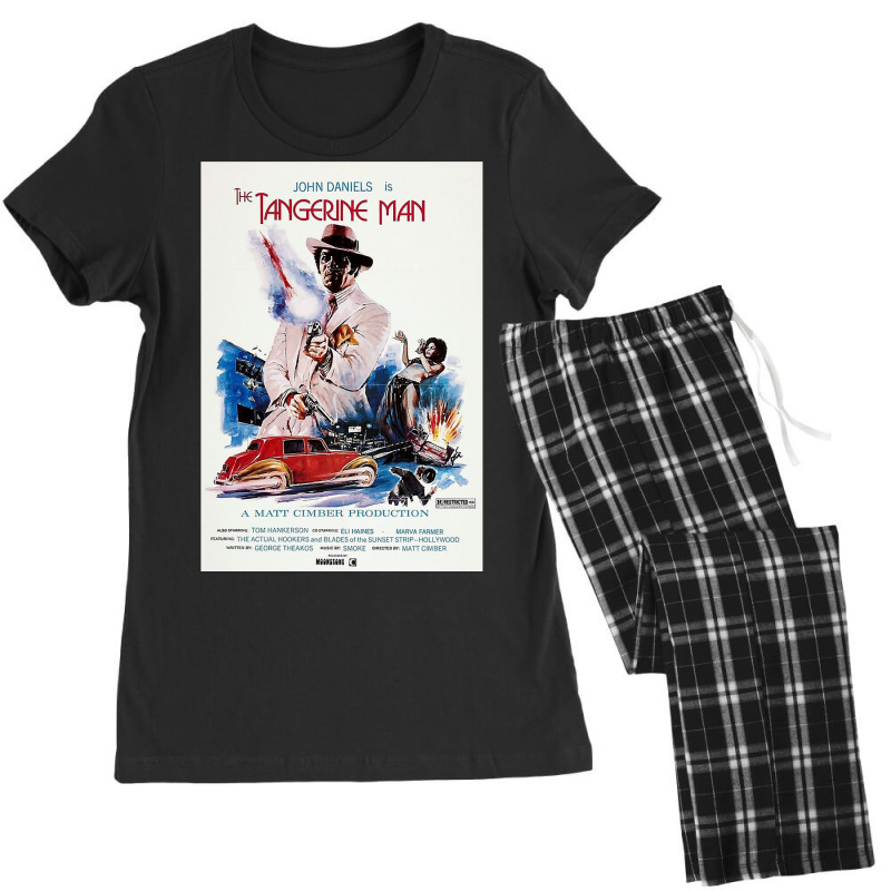 Vintage Movie Poster Art The Tangerine Man Women's Pajamas Set by Min02 | Artistshot