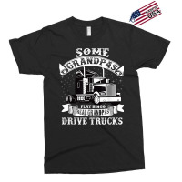 Mens Grandpa, Truck Driver Cool Gift For The Trucker Grandpa Exclusive T-shirt | Artistshot