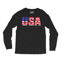 Usa Patriotic American Flag For Men Women Kids Boys Girls Long Sleeve Shirts | Artistshot