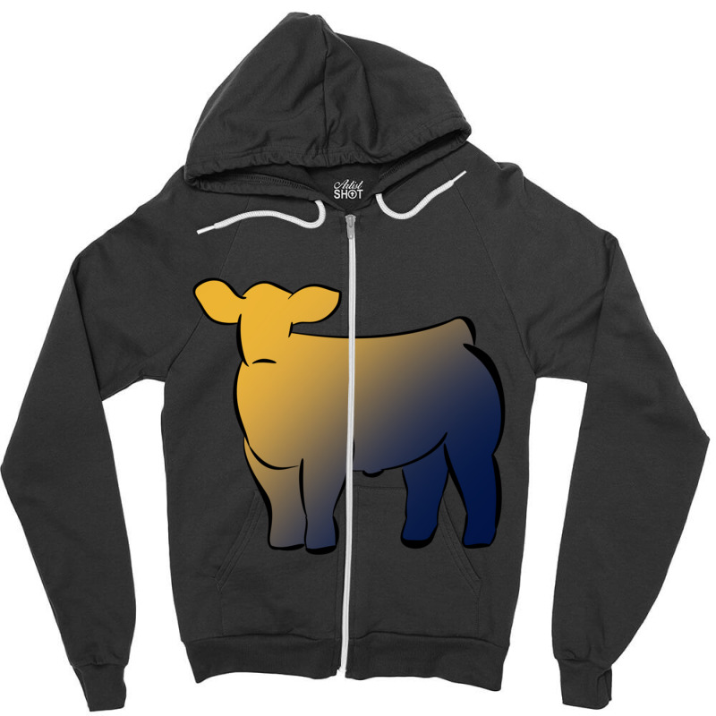 Show Cattle Zipper Hoodie | Artistshot