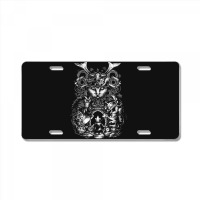 Samurai Cat License Plate | Artistshot