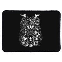 Samurai Cat Rectangle Patch | Artistshot