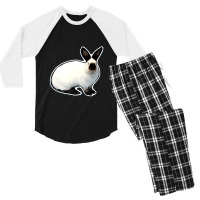 Show Rabbit Men's 3/4 Sleeve Pajama Set | Artistshot