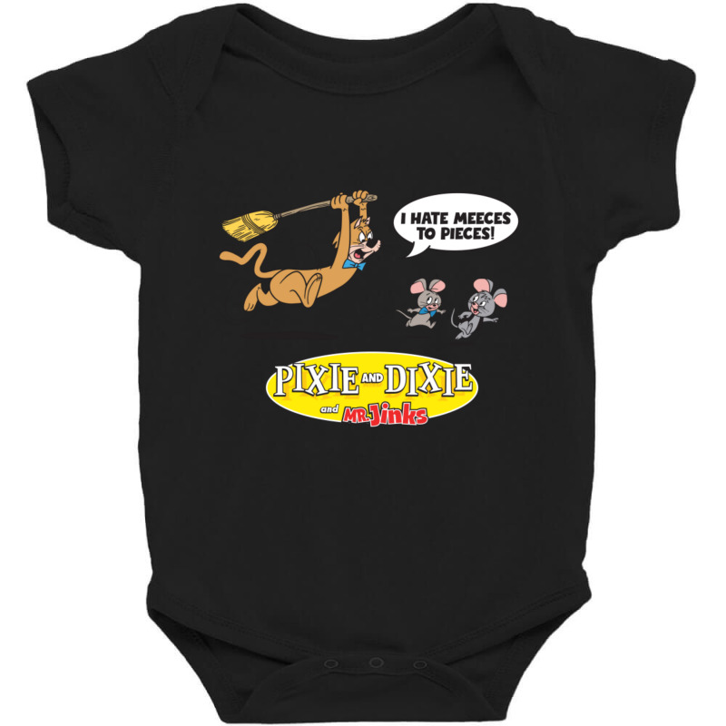 I Hate Meeses To Pieces Baby Bodysuit by cm-arts | Artistshot