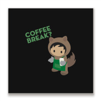 Salesforce Astro - Salesforce Trailblazer- Salesforce Design  (2) Metal Print Square | Artistshot