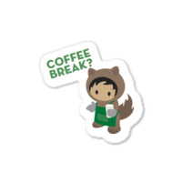 Salesforce Astro - Salesforce Trailblazer- Salesforce Design  (2) Sticker | Artistshot