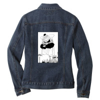 Piccolo Meditation Ladies Denim Jacket | Artistshot