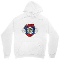 Super Belizean Heritage Proud Belize Roots Flag Pullover Hoodie Unisex Hoodie | Artistshot