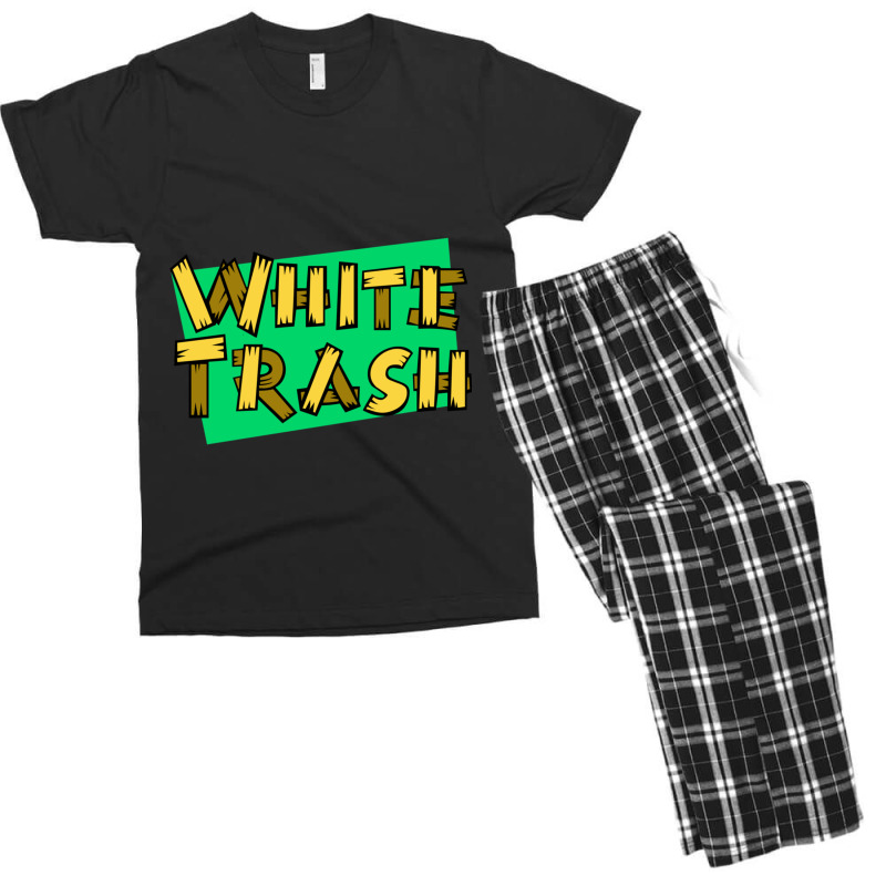 White Trash Men's T-shirt Pajama Set | Artistshot