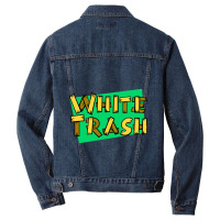 White Trash Men Denim Jacket | Artistshot