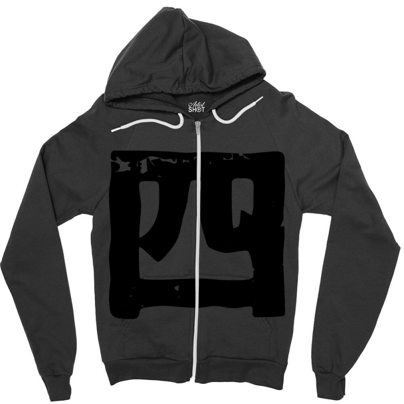 Four (yon Shi) Number In Japanese Kanji Hiragana Zipper Hoodie | Artistshot