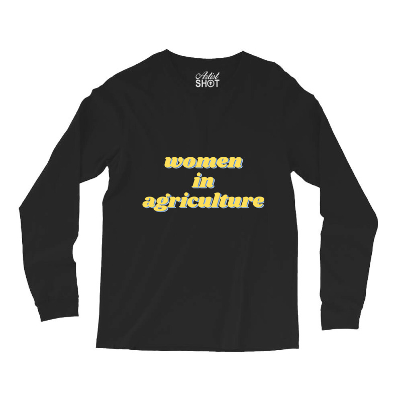 Women In Ag Long Sleeve Shirts | Artistshot