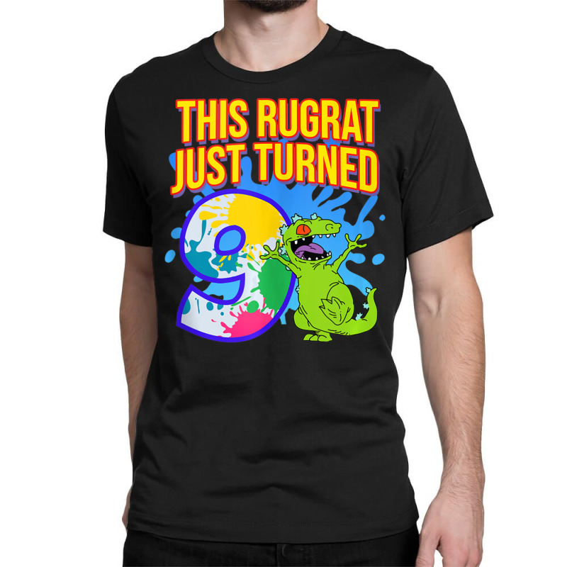 Mademark X Rugrats This Rugrat Just Turned 9 9th Birthday Party Classic T-shirt by Kandurip541 | Artistshot