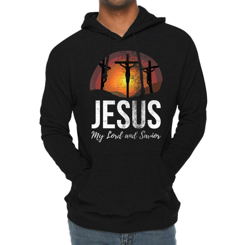 Christian Faith Jesus My Lord And Savior Lightweight Hoodie | Artistshot