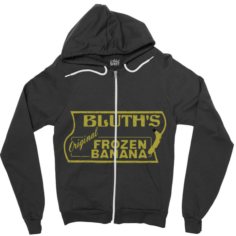 Arrested Development Bluths Original Frozen Banana Zipper Hoodie by cm-arts | Artistshot