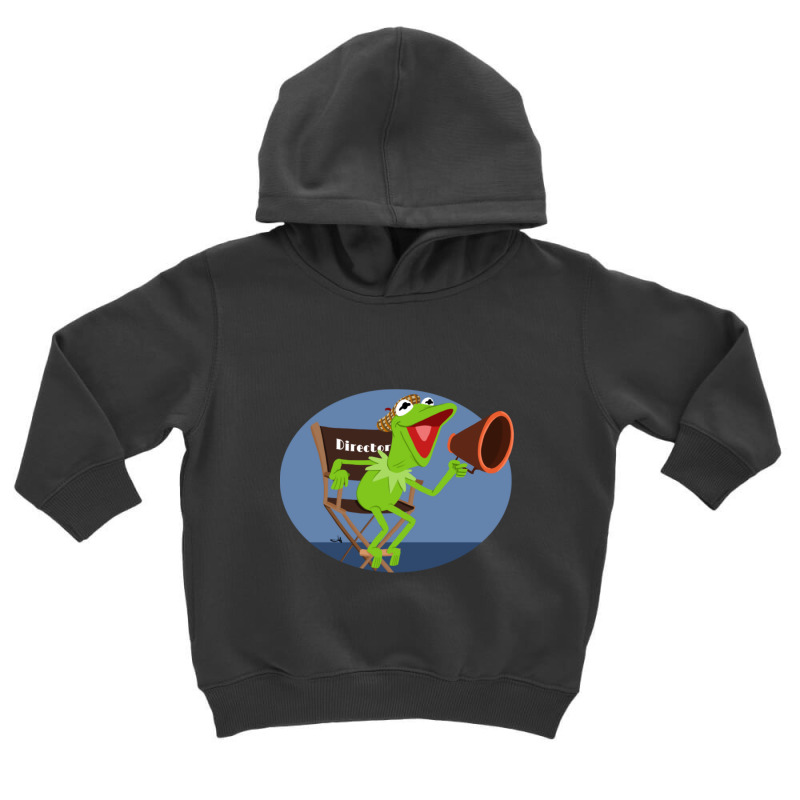 Kermit The Frog - Director Toddler Hoodie by Kenruhaea79 | Artistshot