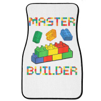 Brick Builder Blocks Building Master Builder Funny Toys Kids Front Car Mat | Artistshot