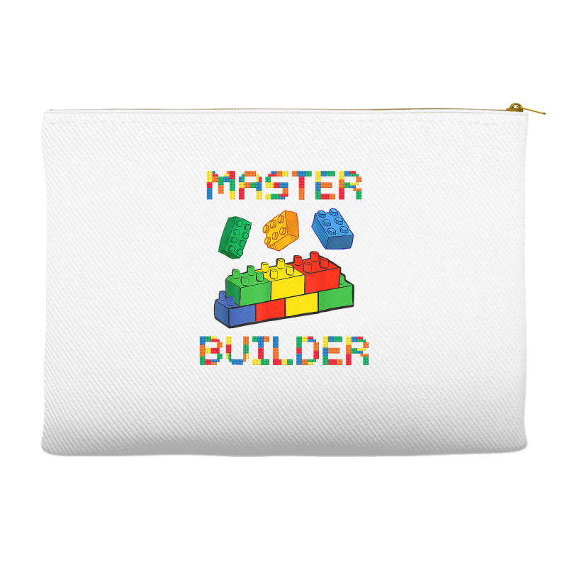 Brick Builder Blocks Building Master Builder Funny Toys Kids Accessory Pouches | Artistshot