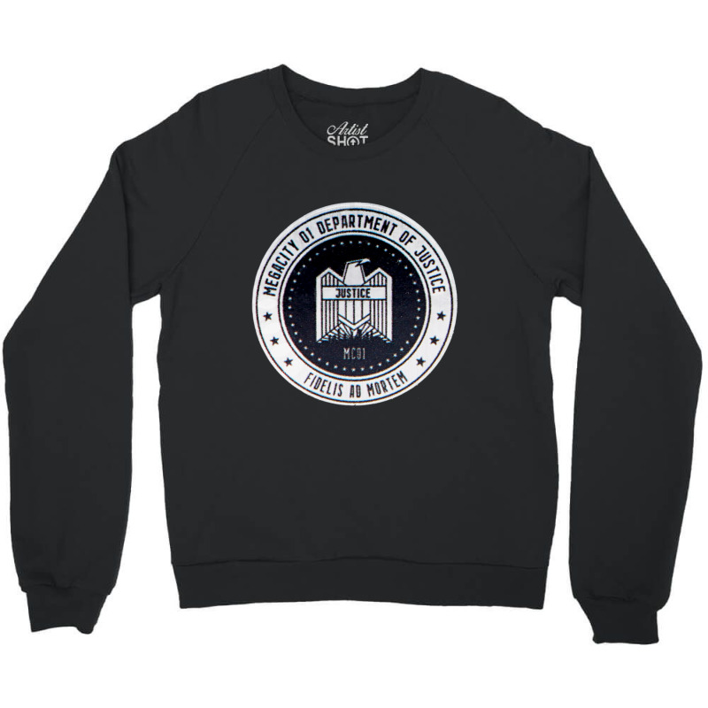 Megacity Doj (dredd) Crewneck Sweatshirt | Artistshot