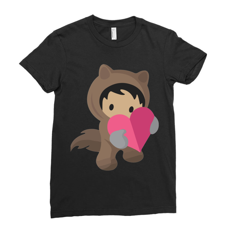 Salesforce Salesforce Salesforce (2) Ladies Fitted T-Shirt by cm-arts | Artistshot