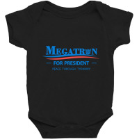 Megatron For President Baby Bodysuit | Artistshot