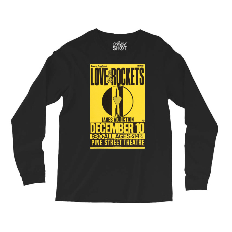 For Mens Womens Love And Rockets Jane_s Addiction Music Vintage Retro Long Sleeve Shirts by cm-arts | Artistshot