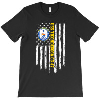 Uss Ticonderoga Cg-47 American Flag T-shirt | Artistshot