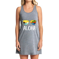 Aloha Hawaii Hawaiian Island Sunglasses Palm Trees Beach Tank Dress | Artistshot